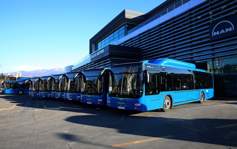  თბილისის მუნიციპალურ ავტოპარკს კიდევ 15 ახალი ავტობუსი შეემატა.